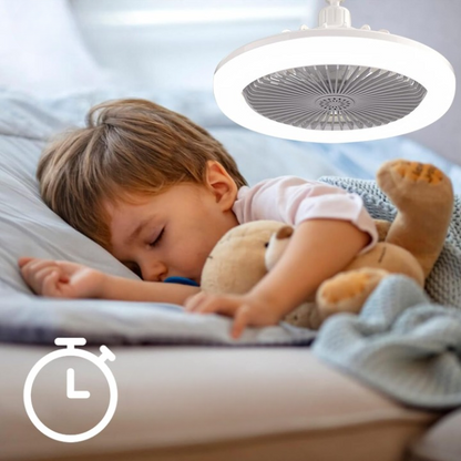 Ceiling Fan Light E27 No Wiring LED & Remote