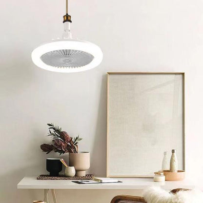 Ceiling Fan Light E27 No Wiring LED & Remote