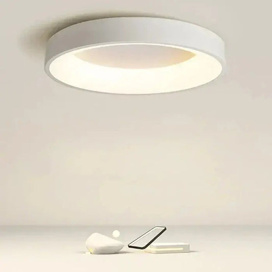 Ceiling Light Round Minimalist Integrated LED Warm White