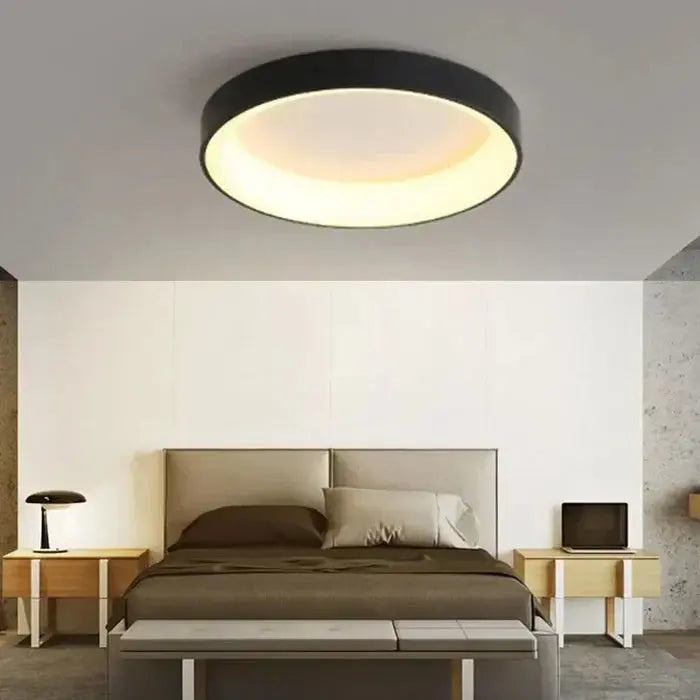 Ceiling Light Round Minimalist Integrated LED Warm White