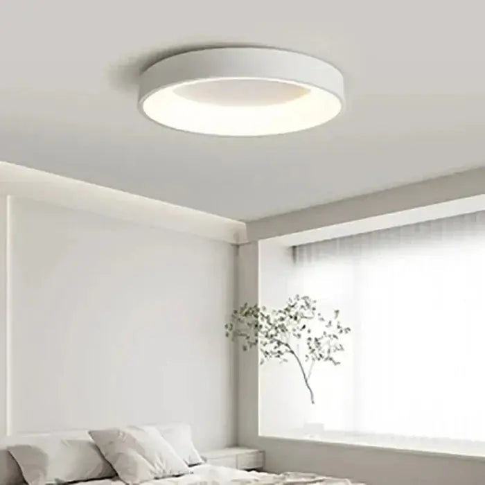 Ceiling Light Round Minimalist Integrated LED Warm White