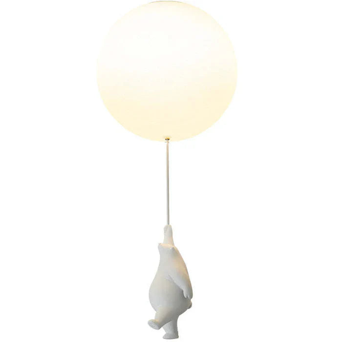 Ceiling Pendant Light Floating Bears Balloons Warm White LED
