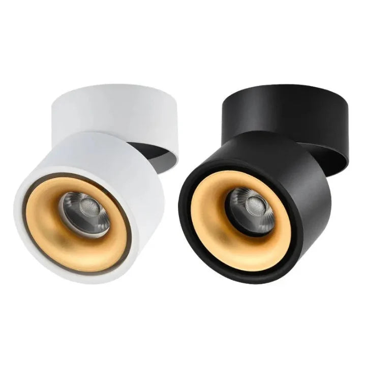 Ceiling Spotlight LED 350° Rotatable Aluminum