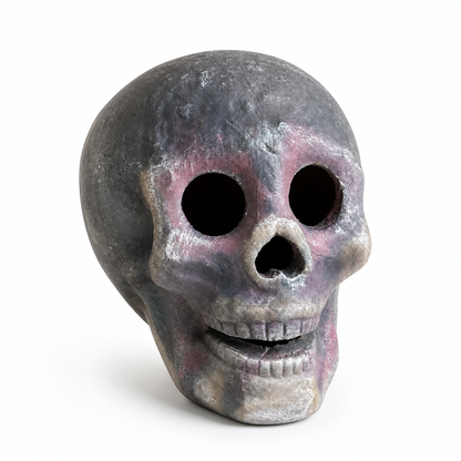 Ceramic Skull Heat-Resistant Realistic Flame Effect