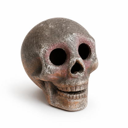 Ceramic Skull Heat-Resistant Realistic Flame Effect