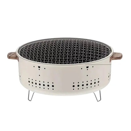 Charcoal Grill Ventilated Metal Body Foldable Legs