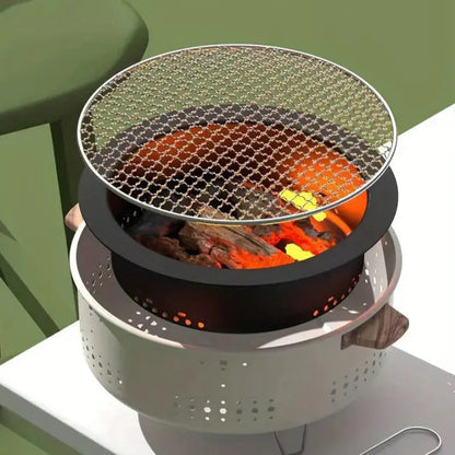 Charcoal Grill Ventilated Metal Body Foldable Legs