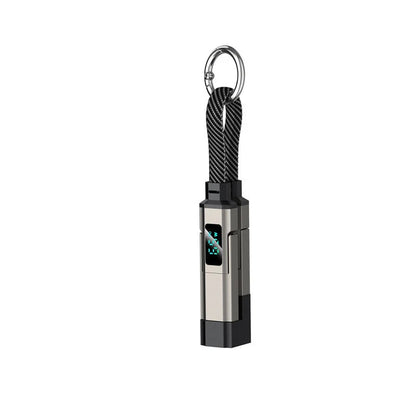 Charging Cable 4-In-1 Braided Nylon Digital Display