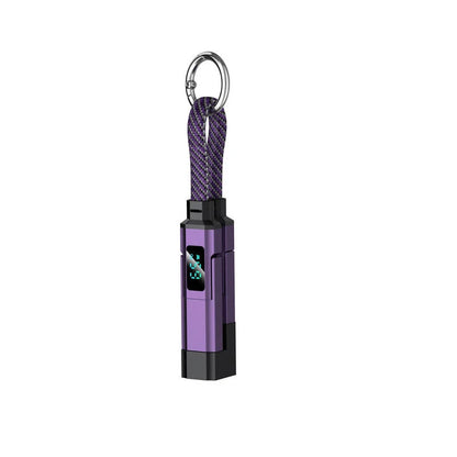 Charging Cable 4-In-1 Braided Nylon Digital Display