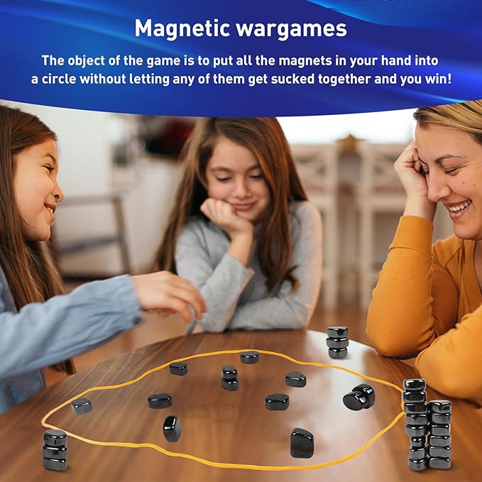 Chess Set Magnetic Pieces Compact Portable