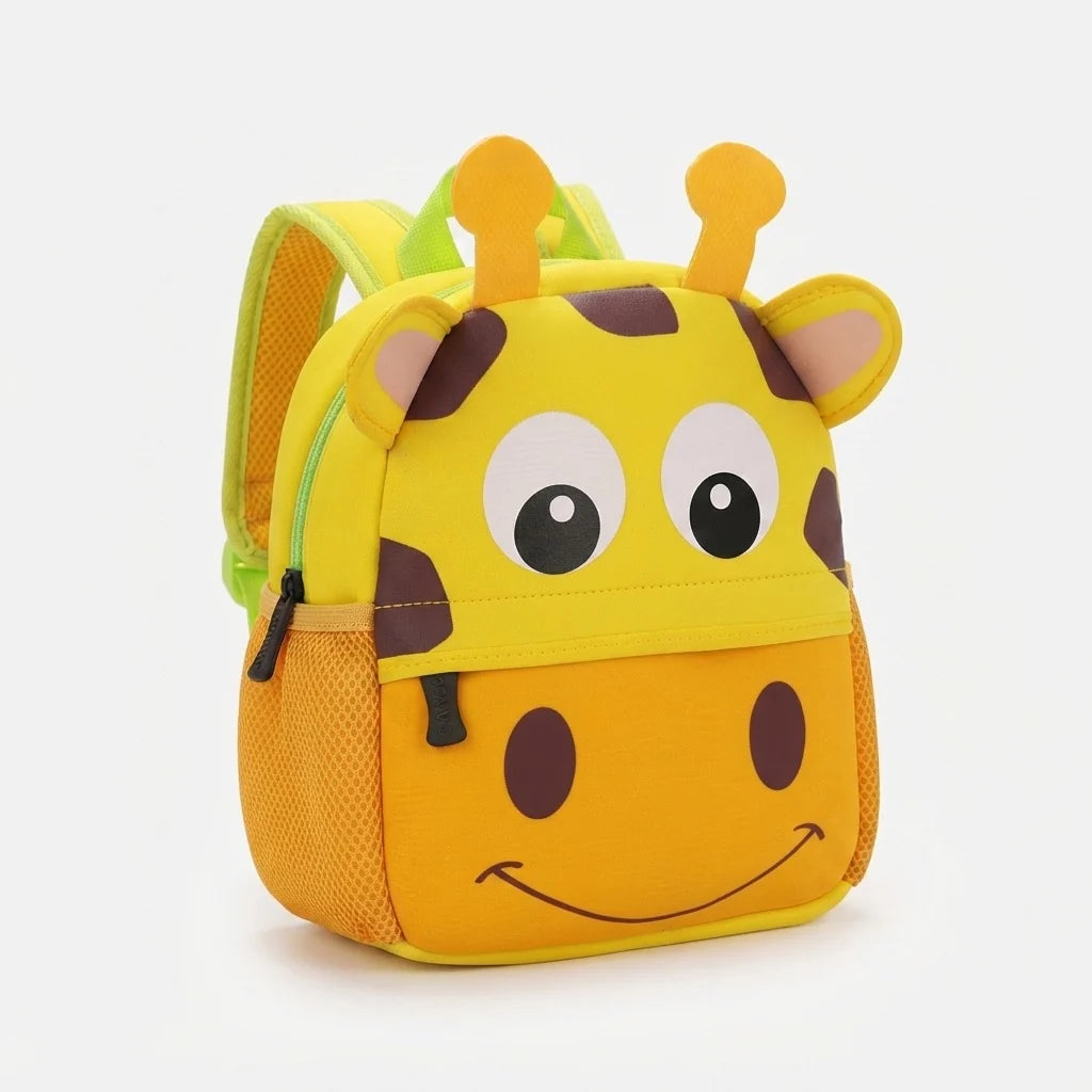 Children's Backpack 3D Animal Lightweight Side Mesh Pockets