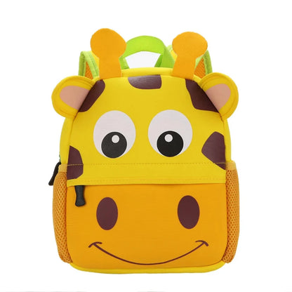 Children's Backpack 3D Animal Lightweight Side Mesh Pockets