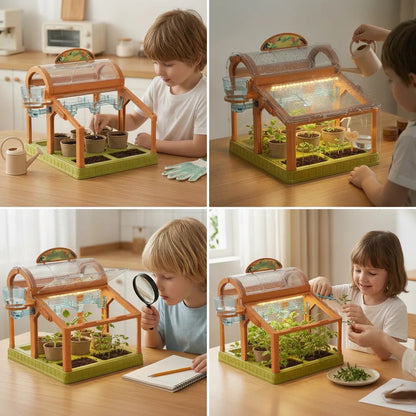 Children's Indoor Greenhouse Acrylic Mist System