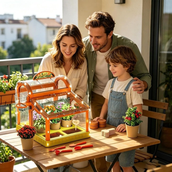 Children's Indoor Greenhouse Acrylic Mist System