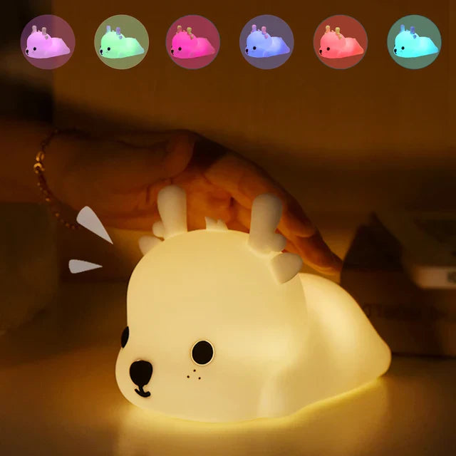 Children's Night Light Touch-Control Dimmable USB Rechargeable