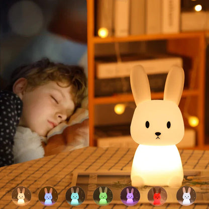 Children's Night Light Touch-Control Dimmable USB Rechargeable