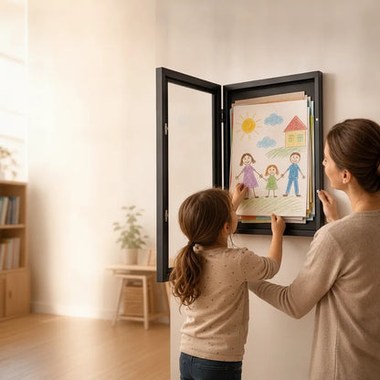 Children's Picture Frame Front-Opening Interchangeable Wall-Mountable