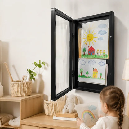 Children's Picture Frame Front-Opening Interchangeable Wall-Mountable