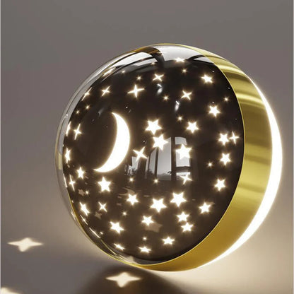 Children's Wall Light Starry Projection Dimmable LED