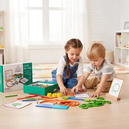 Children's Wooden Puzzle Non-Toxic Multicolored