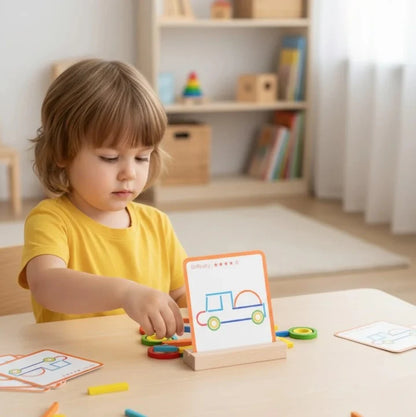 Children's Wooden Puzzle Non-Toxic Multicolored