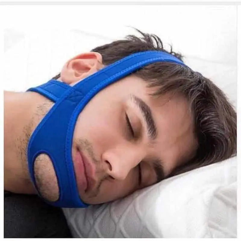 Chin Strap Anti-Snoring Neoprene Adjustable Velcro Fit