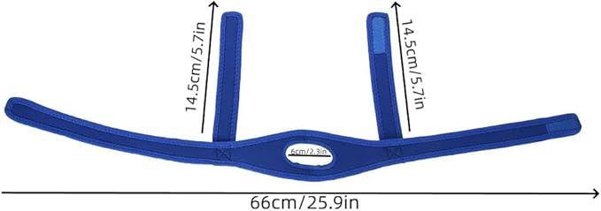 Chin Strap Anti-Snoring Neoprene Adjustable Velcro Fit