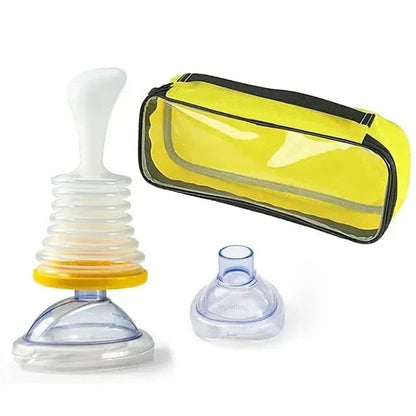 Choking Suction Device Manual Universal Fit Two Masks