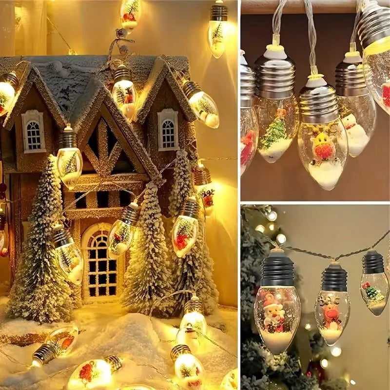 Christmas String Lights USB Powered Warm White