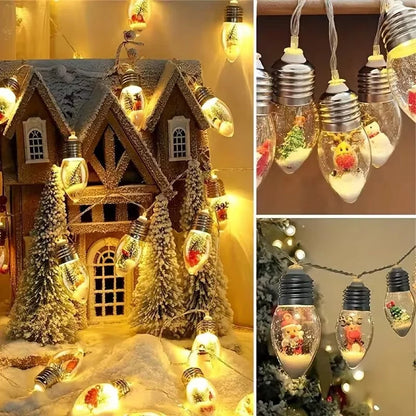 Christmas String Lights USB Powered Warm White