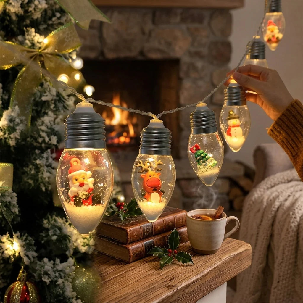 Christmas String Lights USB Powered Warm White