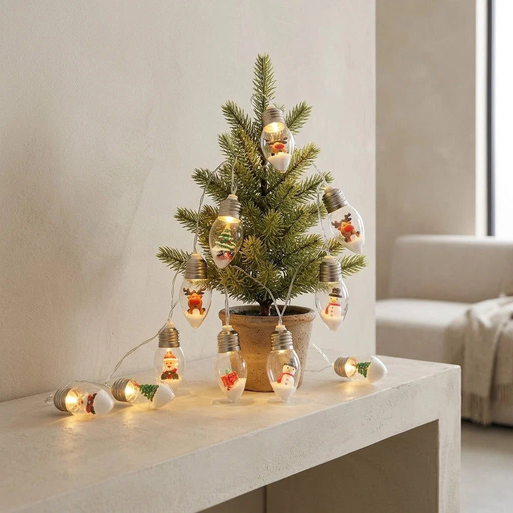 Christmas String Lights USB Powered Warm White