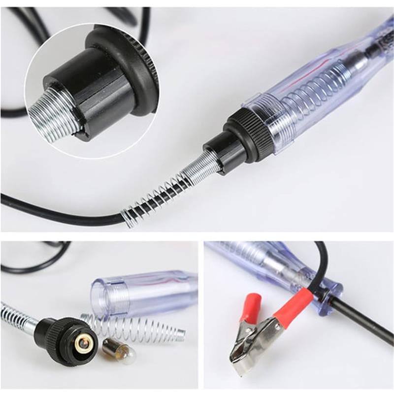Circuit Tester Backlit LCD 3-70V Stainless Steel Probe