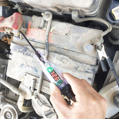 Circuit Tester Backlit LCD 3-70V Stainless Steel Probe