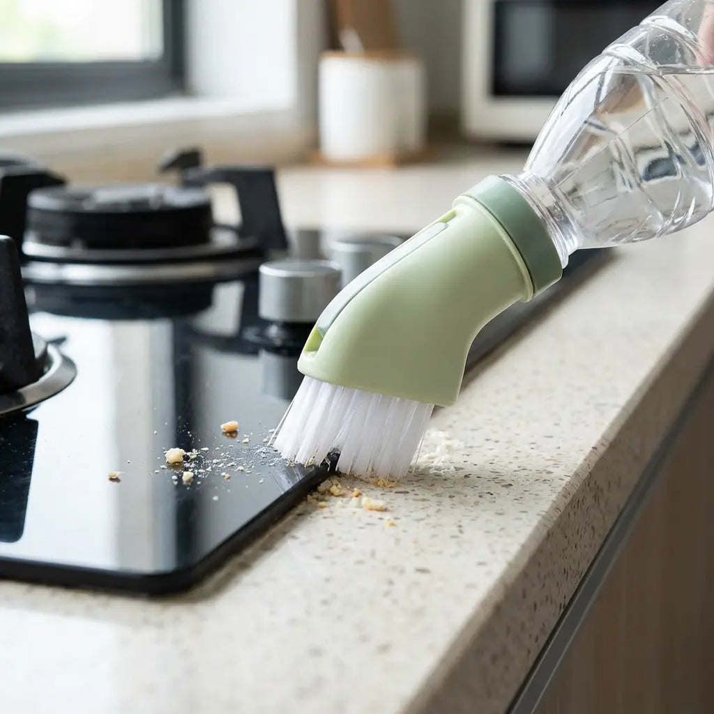 Cleaning Brush Water Bottle Attachment Angled Head
