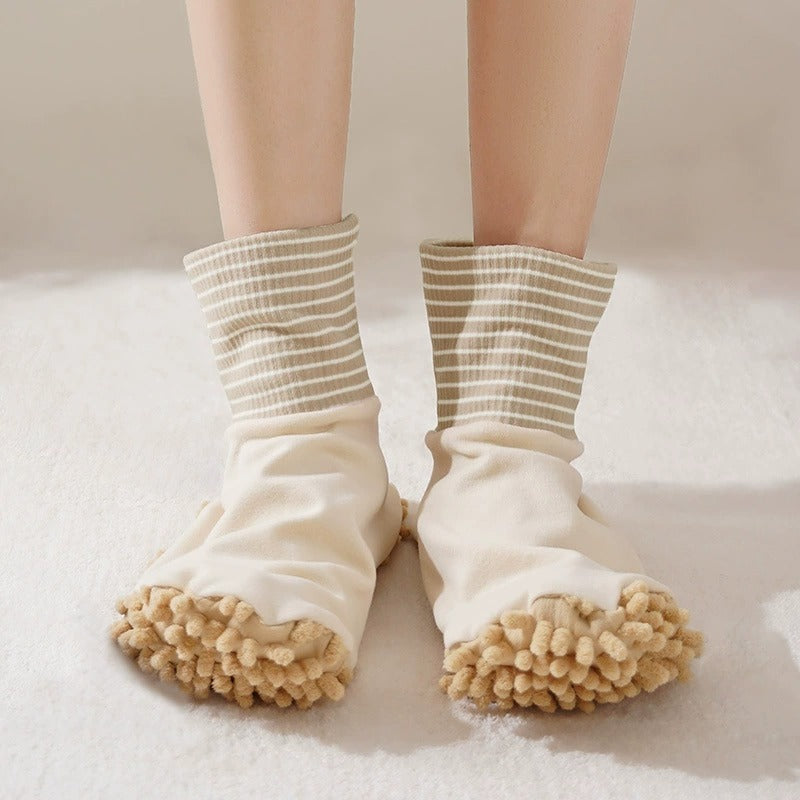 Cleaning Slippers Microfiber Pet Hair & Dust Pickup Machine Washable