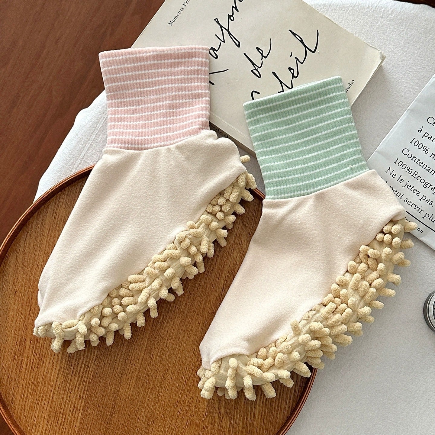 Cleaning Slippers Microfiber Slip-On Machine Washable