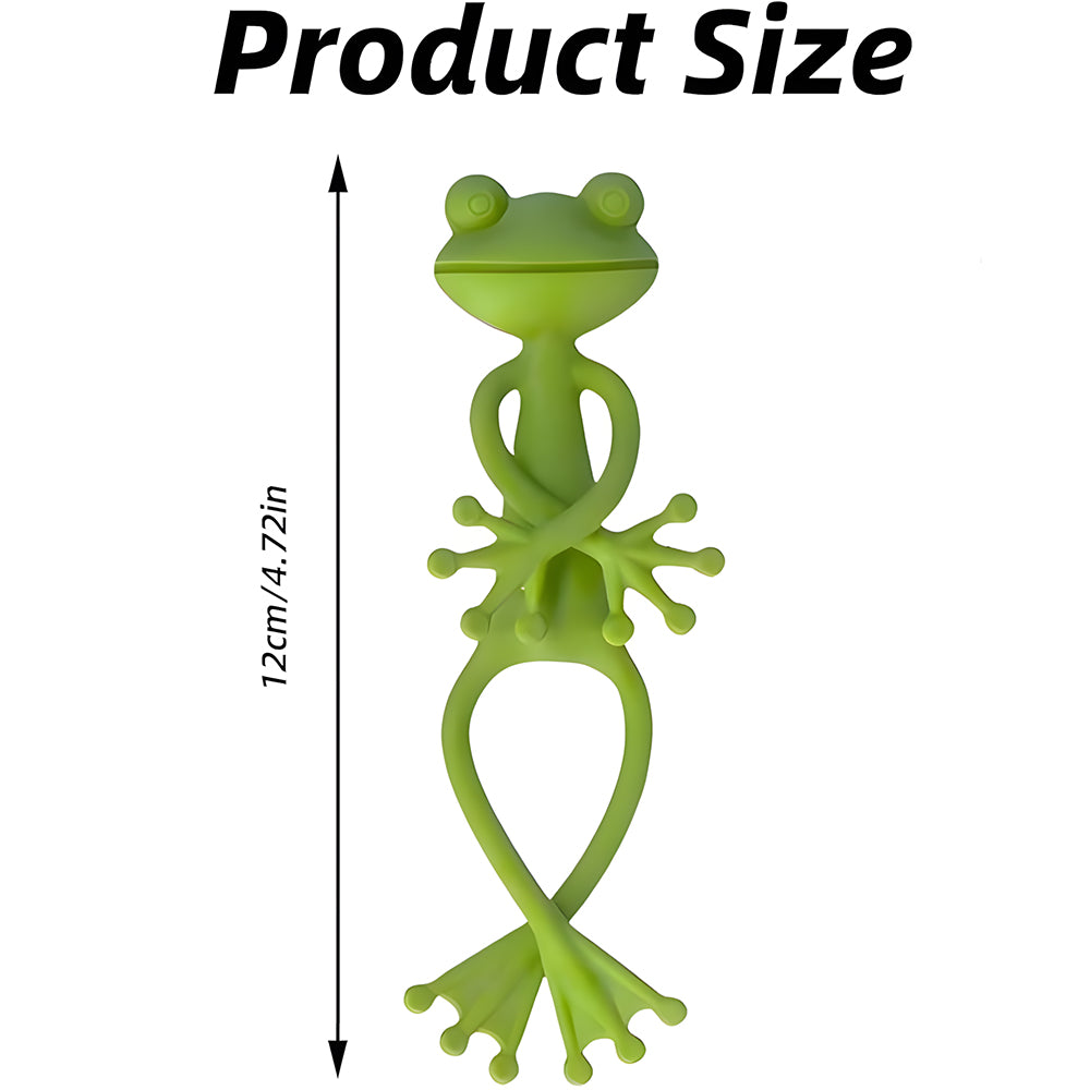 Climbing Plant Clips Frog-Shaped Weatherproof Plastic Set of 5