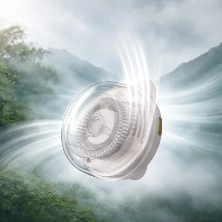Clip Fan 360° Swivel Rechargeable & Quiet