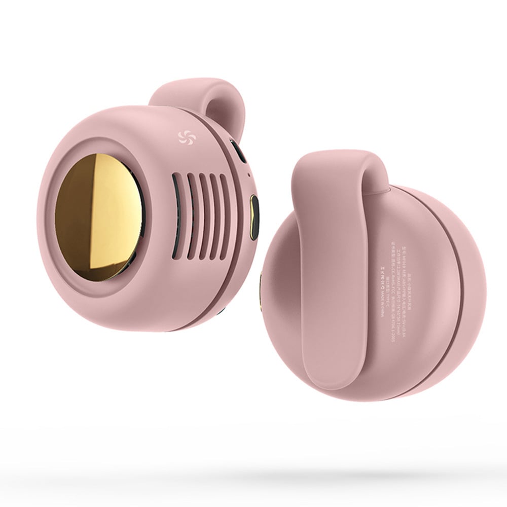 Clip Fan Bladeless Whisper-Quiet Rechargeable