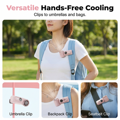 Clip Fan Universal Clip & LED Battery Indicator
