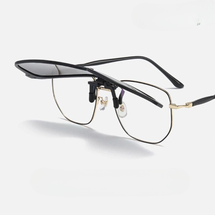 Clip-On Sunglasses Polarized Flip-Up UV400
