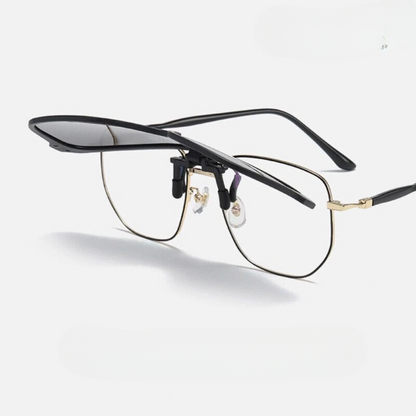 Clip-On Sunglasses Polarized Flip-Up UV400