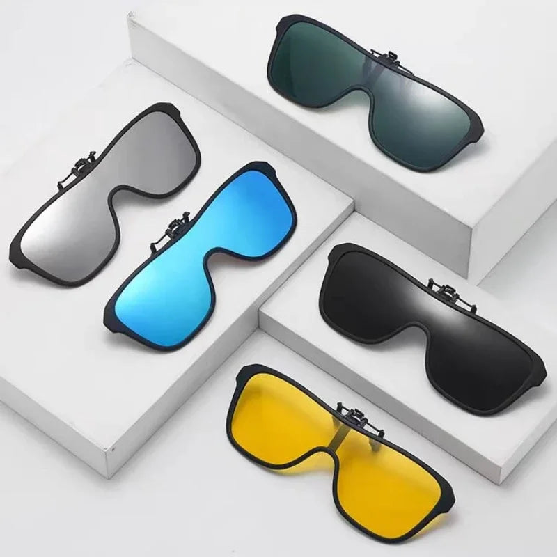 Clip-On Sunglasses Polarized Flip-Up UV400