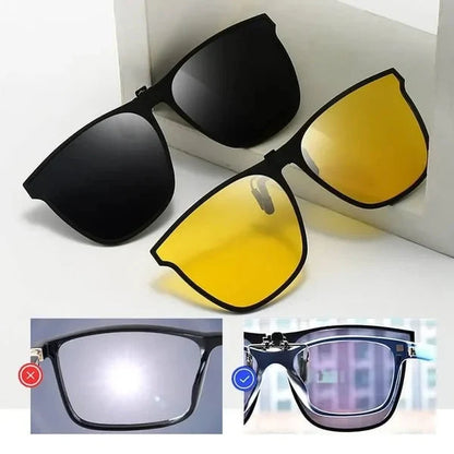 Clip-On Sunglasses Polarized UV400 Flip-Up