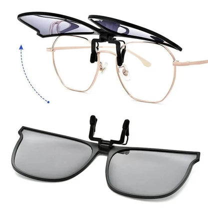 Clip-On Sunglasses Polarized UV400 Flip-Up