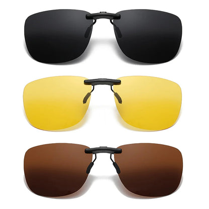 Clip-On Sunglasses Polarized UV400 Tool-Free Mount