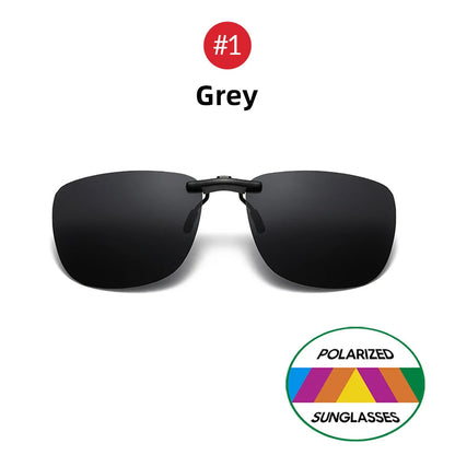 Clip-On Sunglasses Polarized UV400 Tool-Free Mount