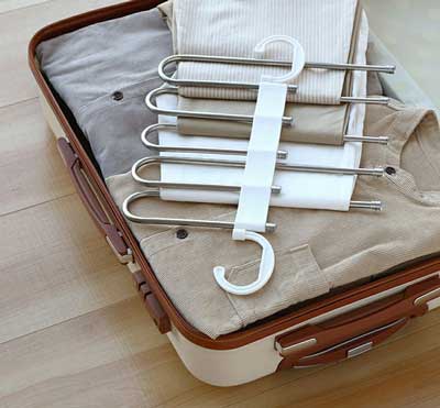 Clothes Hanger 5-In-1 Foldable Stainless Steel