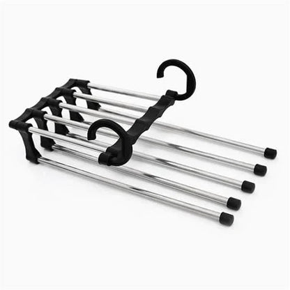 Clothes Hanger 5-In-1 Foldable Stainless Steel